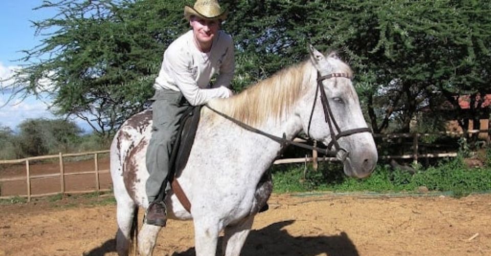 man on a horse shockwave therapy