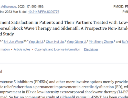Study: Focused Shockwave as an Alternative to Viagra for Erectile  Dysfunction